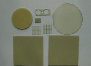 China High Thermal Conductivity Ceramic Substrate Aluminum Nitride AlN Ceramic Substrate on sale