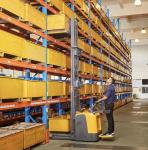AC Motor 2 Ton 2000kg 6000ibs Portable Apaidor Rider Electric Stacker