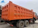 Year 2014 Sinotruck Used Howo Dump Truck 375hp With Euro 3 Emission Standard