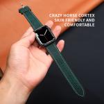 Apple Watch Leather Look Band Bracelet for 38mm 40mm 42mm 44mm Series 7 6 SE 5 4