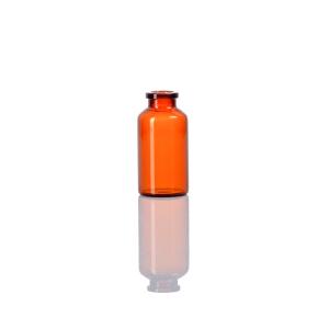 China 15ml amber low borosilicate glass tubular vial for medical usage factory