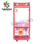 Coin Operated Pusher Claw Crane Machine Deck Mobile Toy Doll Machine