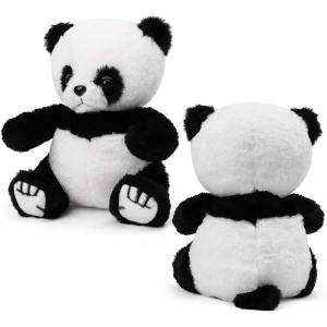 Custom Skin Friendly No Fading Sitting Panda Plush Toy
