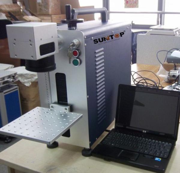 Small size portable laser marking machine , desktop marking and engraving