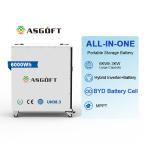 6KWH Lifepo4 off Grid Hybrid Inverter 3kw Solar Energy Storage System