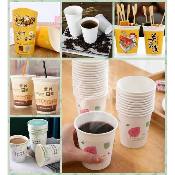 210gsm 230gsm Cupstock Paper For Coffee Drinks High Temperature Resistance