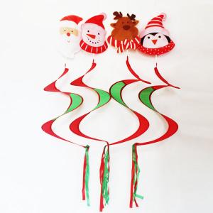 China Christmas Wind Spinner santa claus snowman reindeer penguin factory