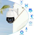 YGHT 8MP 20X Optical Zoom IP66 Waterproof Support TF Card Two-way Audio Outdoor