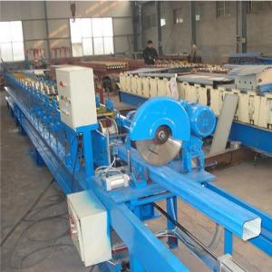 China Steel Metal Roofing Used Gutter Downpout Pipe Forming Machine factory