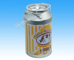 D84 Milk Bottle Shaped Metal Tin Packaging Box Storage For Christmas Holiday