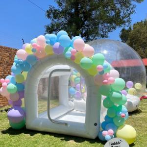 China Inflatable Party Bubble House For Renting Geodesic Dome Tent For Outdoor Camping factory