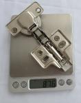 Iron SUS 216 Hydraulic Concealed Cabinet Hinges 14mm 24mm Thickness