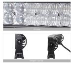 5D Lens 22" 32" 42" 50 Inch 3 Row Straight Curved Led Bar Light For Car 4x4 Off