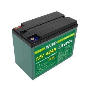 China 12v 40ah Lifepo4 Battery Deep Cycle Solar 30ah 42ah Lithium ion factory