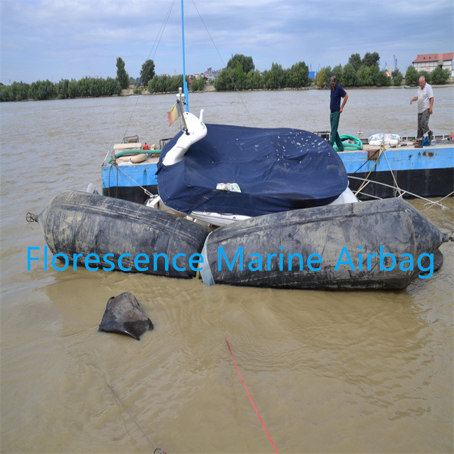Heavy Duty Salvage Marine Rubber Airbag For Ship And Boat Launching Lifting