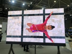 China 2K 4K P1.56 Moving LED Video Wall Indoor SMD1212 For Meeting Room factory