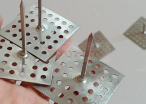China 63mm Perforated Insulation Hangers Fixing Insulation Material To Wall &amp; Ceiling factory