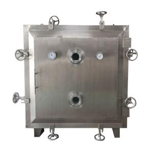 China SUS316L Lined Cabinet Vacuum Tray Dryer With Low Heat Loss factory