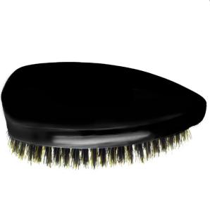 China OEM Wild Boar Bristle 360 Wave Brush Wood Handle For Men Soft Medium Hard Design factory