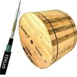 Underground direct buried FRP Strength Member Double Armored Fiber Optic Cable