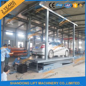 China Q235 Steel Car Parking System With Painting / Galvanizing 24 Months Warranty factory