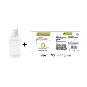 China Professional Hand Sanitizer Pump Bottle PET Plastic Type Oem Service factory