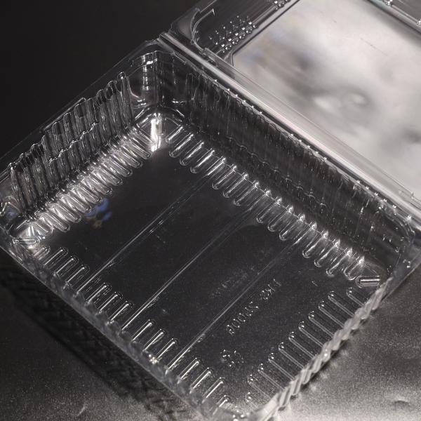 Leak Proof Plastic Food Container Disposable PET Plastic Container For Food