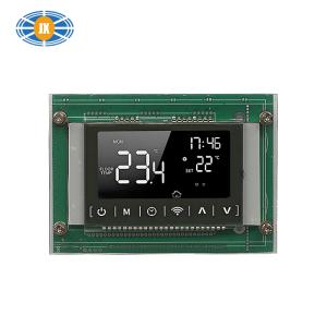 Custom Segment LCD Display with Incell capacitive touchscreen for industrial