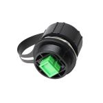 SC ODVA Fiber Optic Adapter IP68 Waterproof Connector MPO FTTA