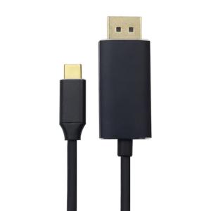 China 60hz Cable For Macbook USB C To Displayport 4k Black Pvc factory