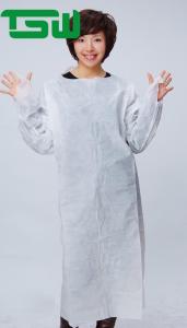 China hosipital Disposable 3XL 100gsm OEM SMS Isolation Gown factory