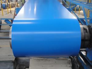 China Roofing Sheet PPGL Steel Coils Color Az150 Aluzinc Prepainted Galvalume factory