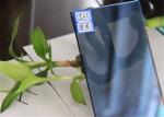 Bulletproof Lake Blue Reflective Glass , Tinted Reflective Glass For Windows and