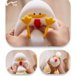 Intelligent Voice Control Happy Duck Night Light for Baby Feeding and Eye