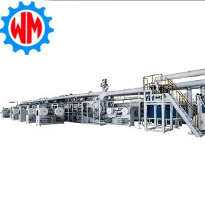China High Speed Adult Diapers Production Line 250-400 Pieces/Min With PLC Control Intelligent System factory
