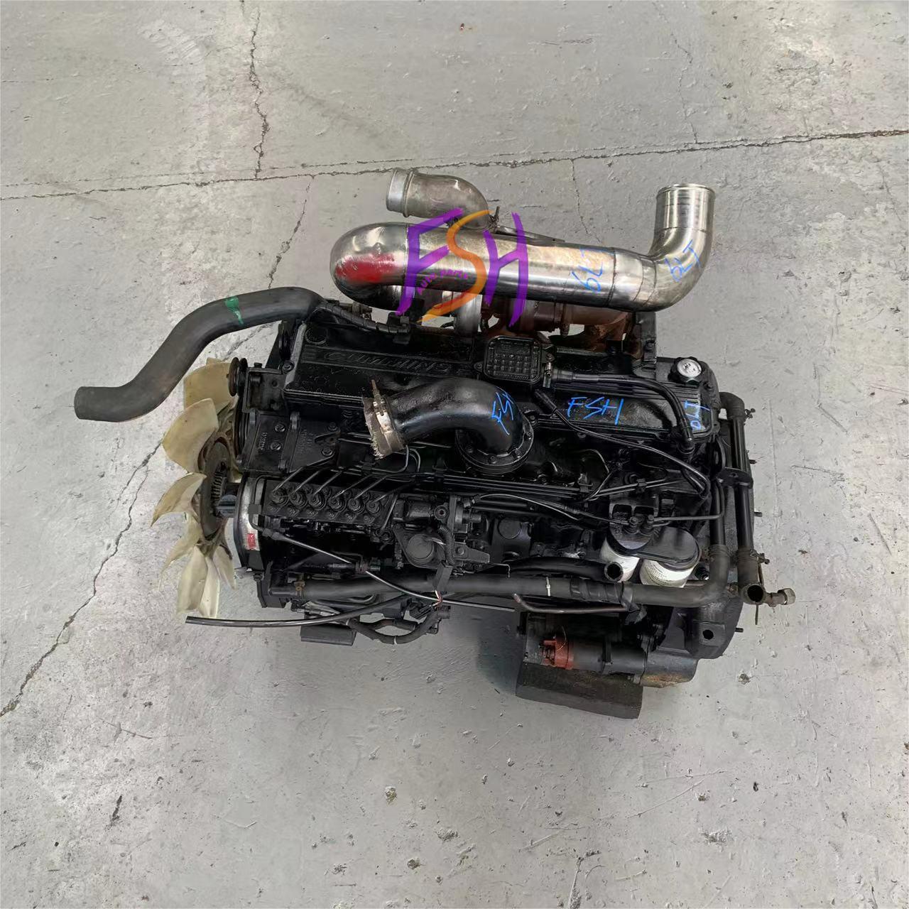 China Cummins 6cylinder used diesel engine 6LT : Powerful, stable and reliable factory