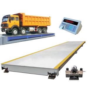 China Carbon Steel Digital Electronic Truck Scale Weighbridge 3X18M 60t 80t 100t factory