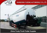 Professional V Type Cement Tanker Semi Trailer Optional Volume 3 X 13 Ton Axles