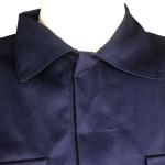 Navy Blue Unisex Supervisor Manger 220g ESD Smock