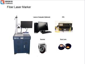 High speed Fiber Laser Marking Machine to mark Mobile and computer accessories