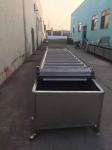 Electric Motor Incline PU Belt Conveyor for Fresh Fruit