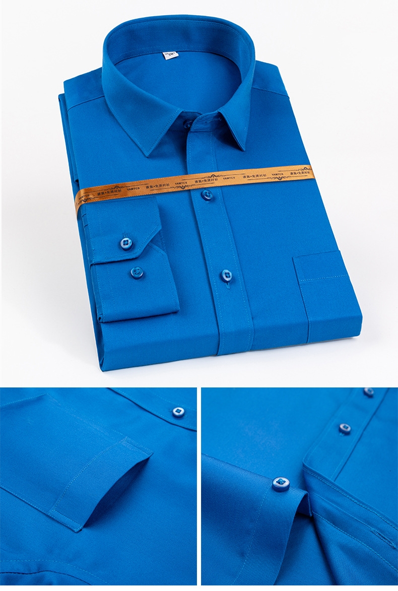 None Printing Methods Used for Men's Solid Dress Shirt Made in Vietnam and Pakistan