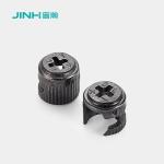 KD Furniture Minifix Cam Lock Black Nickel Plated For Flatpack Assembly