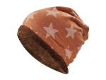 Full Printed Knitted Winter Hat Custom Embroidered Beanies 56cm 58cm