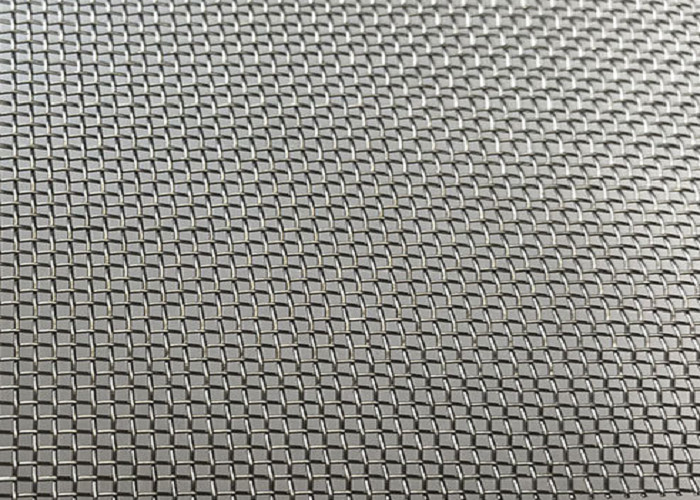 Pure Nickel 1000mm Width 0.6mm Dia Wire Mesh Bird Screen , Electrode Mesh