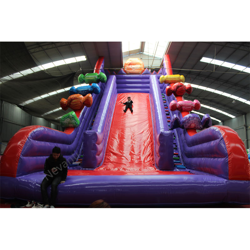 PVC Accessory Packing Bag Included Design Giant Dry Inflatable Bouncer Slide For Kids