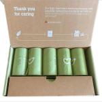 Poop Pickup Biodegradable Dog Bags Leakproof With Handles