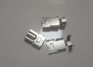 China Stainless Steel Metal Stamping Parts 26P Top / Bottom Shell For USB Connector factory