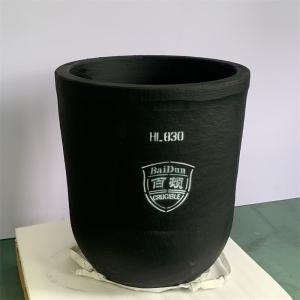 Customized 50kg Silicon Carbide Graphite Crucible For Melting Aluminum