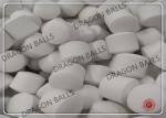 White Ceramic Grinding Balls For Ceramic Cylinder High Alumina Cylinder Grinding